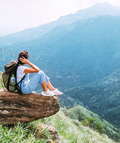 Mountain Hiking in Sri Lanka