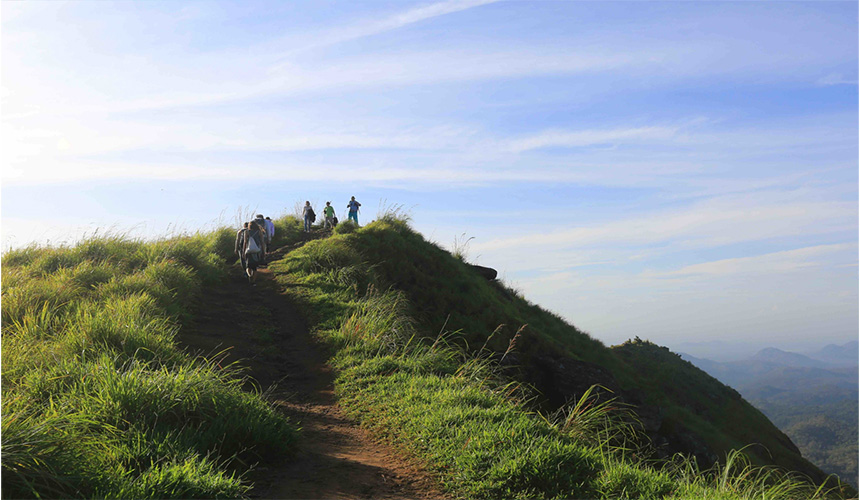 Mountain Hiking in Sri Lanka