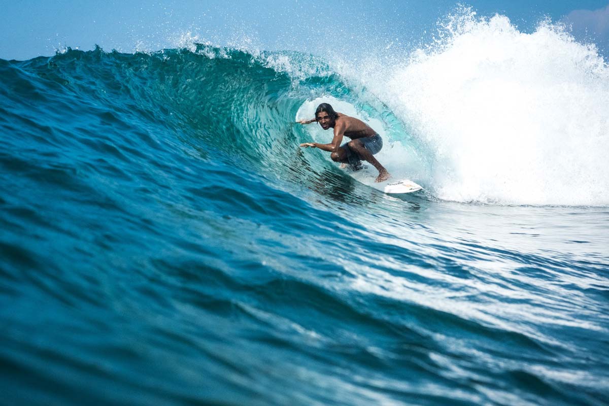 Surfing in Sri Lanka